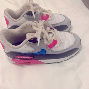 Airmax 90 size 9c cute girl shoes!